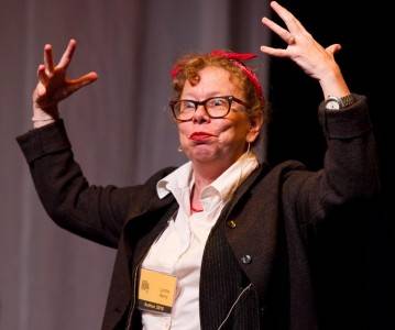 Lynda Barry. Chris Cameron photo.